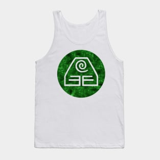 Avatar: The Last Airbender - Earth Symbol (Galaxy Design) Tank Top